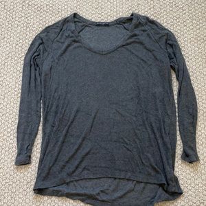 Brandy Melville Grey Long Sleeve Tunic